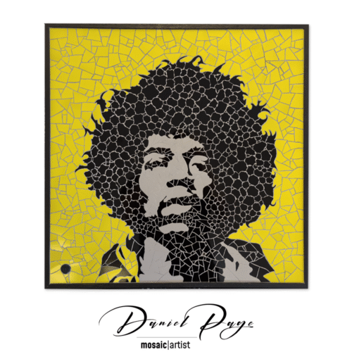 Jimi Hendrix Limited 1 of 1 – Original Mosaic